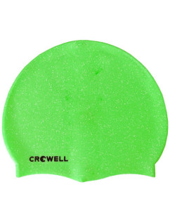 Crowell Recycling Pearl světle zelená silikonová plavecká čepice Barva 8