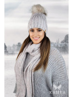 Hat&Scarf model 19142825 Růžová - Kamea