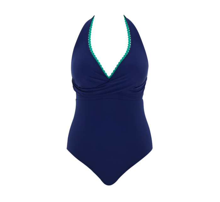 Swimwear Ric Rac Faye Halterneck Non Wired Swimsuit ric rac navy SW1950