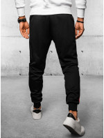 Pánské černé joggers tepláky Dstreet UX4105