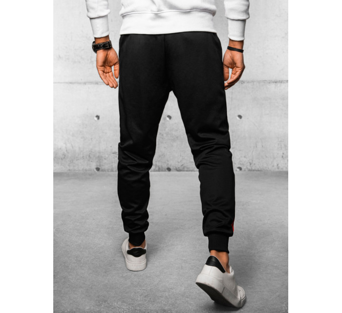 Pánské černé joggers tepláky Dstreet UX4105