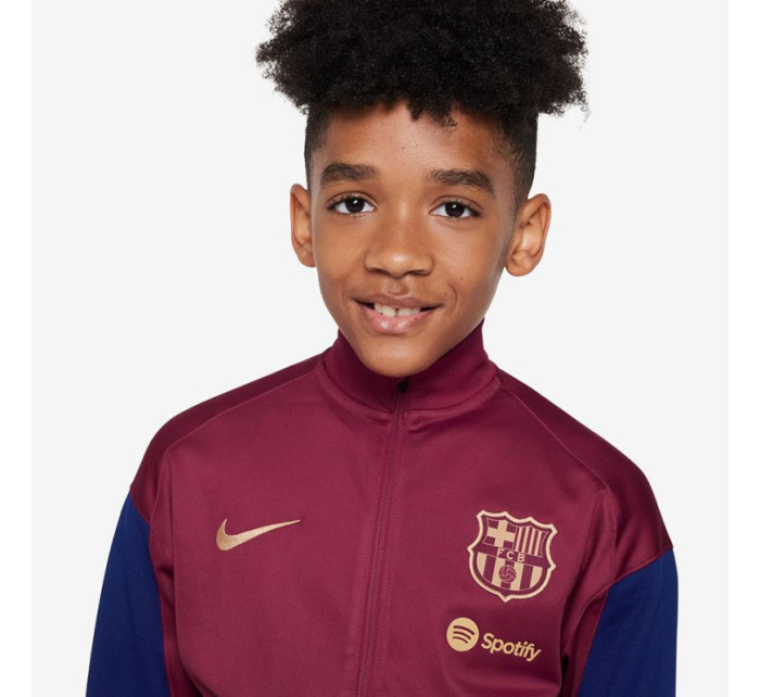 Mikina Nike FC Barcelona Strike TRK Suit Jr FJ5537-620