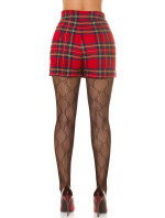 Sexy Musthave Highwaist Skort kostkovaný