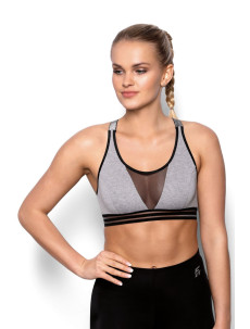 Fitness top Ariela grey - ELDAR