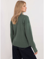 Sweter model 20497669 ciemny zielony - FPrice