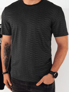 Pánské tričko s potiskem černé Dstreet RX5398