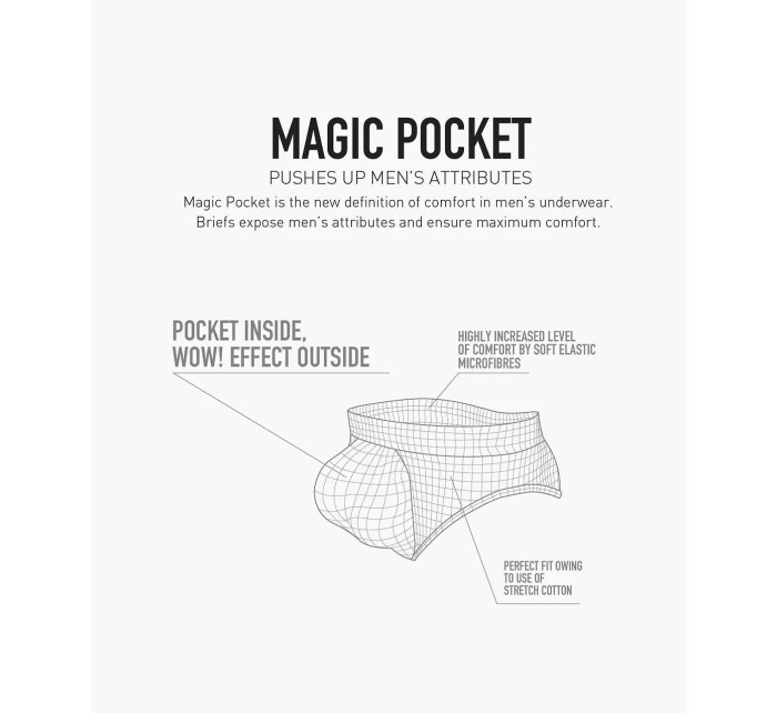 Slipy Atlantic Magic Pocket BMP-1581 S-2XL