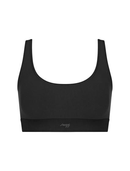 Dámský top EVER Ease Top - BLACK - černý 0004 - SLOGGI