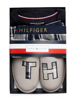 Zavřít na tělo Pánské dárkové balíčky LS PANT SLIPPERS SET FLANNEL UM0UM029890S1 - Tommy Hilfiger