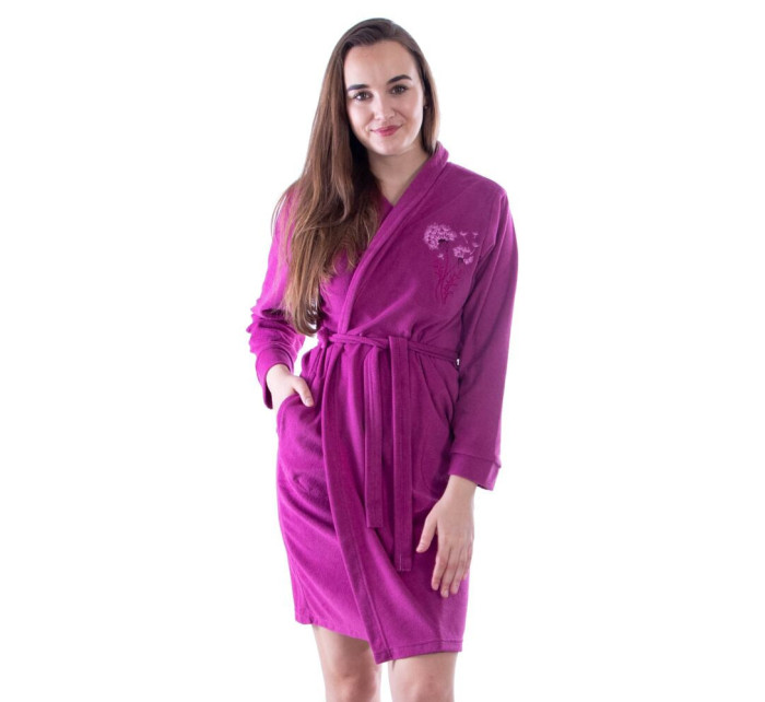 Dámský župan froté Hannah model 20758810 fuchsie - Dorota