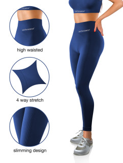 Dlouhé kalhoty Sesto Senso Thermofit Navy Blue