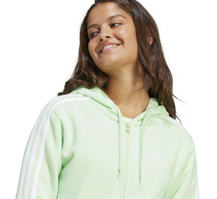 Mikina adidas 3 Stripes FL Full-Zip HD Sweatshirt W IR6077