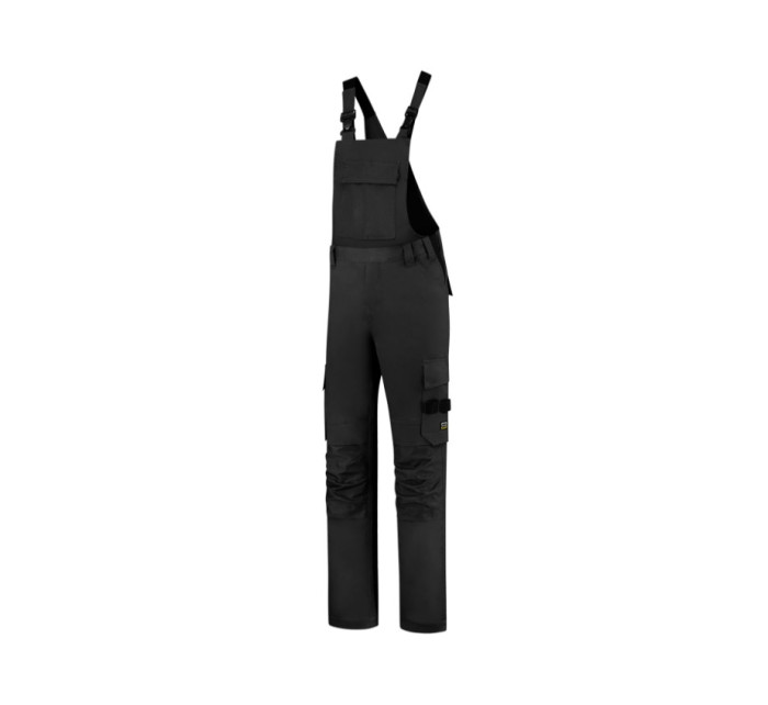 Bib & Brace Twill Cordura pracovní kalhoty s laclem unisex černá