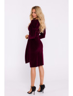 Made Of Emotion Dress M829 Maroon