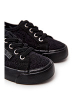 Openwork Sneakers Big Star JJ374133 Black