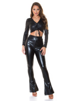 Sexy Koucla faux leather pants with model 19622426 - Style fashion