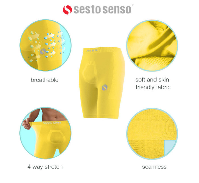 Thermo kalhoty model 18535742 Yellow - Sesto Senso