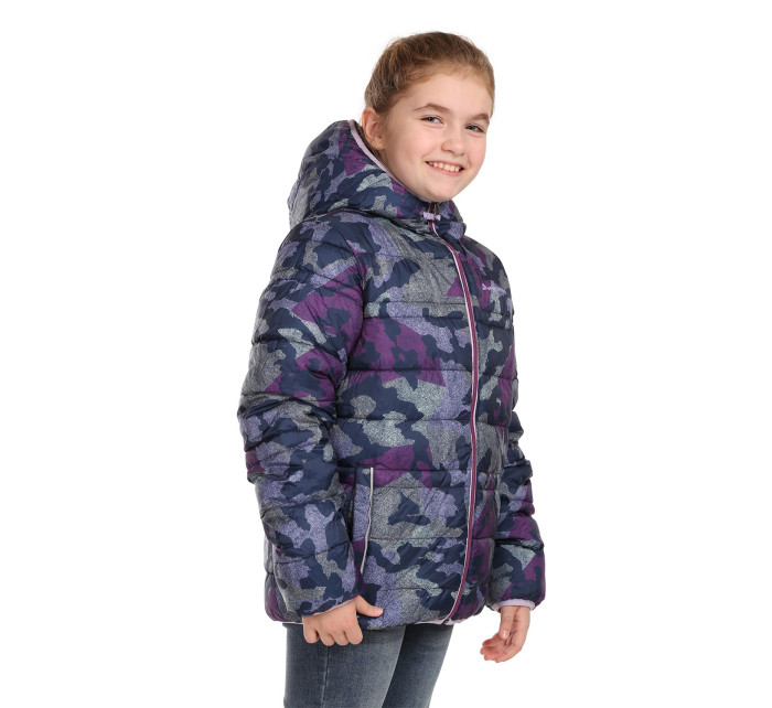 Dětská oboustranná bunda hi-therm ALPINE PRO EROMO pastel lilac varianta pd