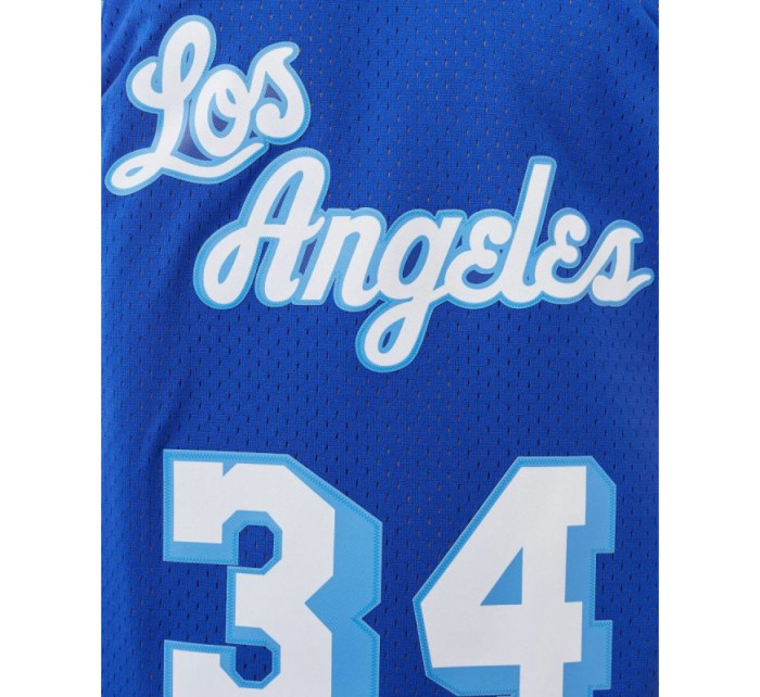 Mitchell & Ness Pánské tričko NBA Los Angeles Lakers Shaquille O'Neal s potiskem M SMJYAC18013-LALROYA96SON