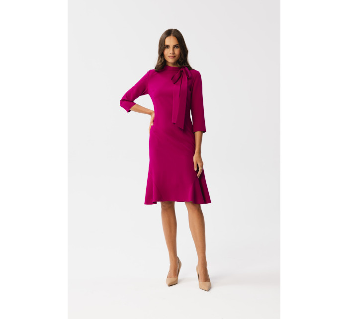 Stylove Šaty S346 Plum