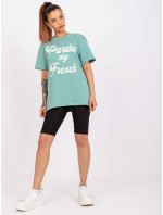 T shirt FA TS model 20127614 mietowy - FPrice