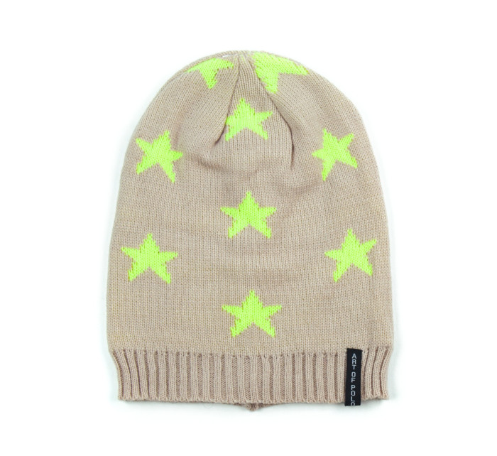 Klobouk Art of Polo cz13418-1 Beige/Lime