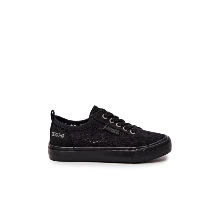 Openwork Sneakers Big Star JJ374011 Black