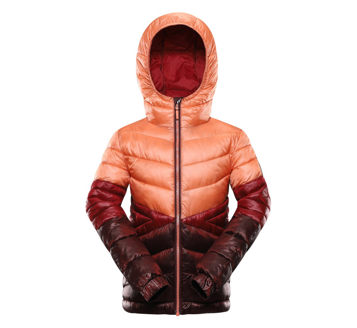 Dětská hi-therm bunda ALPINE PRO ROGO peach pink