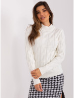 Sweter AT SW model 18997527 ecru - FPrice