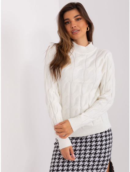 Sweter AT SW model 18997527 ecru - FPrice