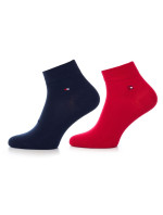 Ponožky Tommy Hilfiger 2Pack 342025001 Red/Navy Blue