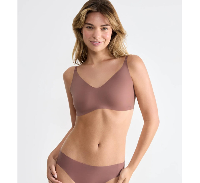 Dámská podprsenka ZERO Microfibre 2.0 Bralette - CACAO - kakaová 1141 - SLOGGI