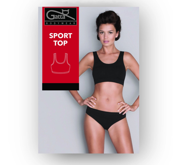 Fitness top model 5677084 black - Gatta