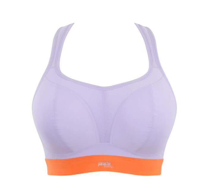 Sportovní podprsenka Non Wired Bra 7341B fialovo/orange - Panache