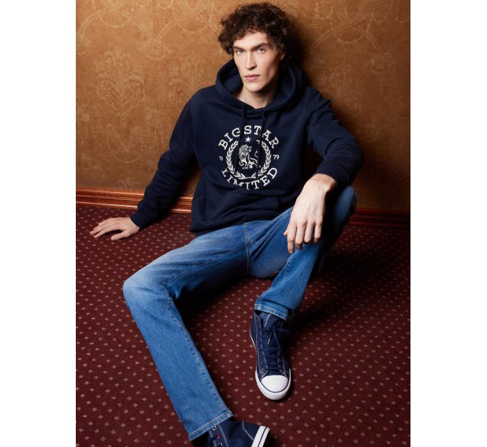 Hoodie model 20790127 403 Navy Blue - Big Star