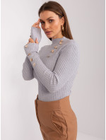Sweter PM SW PM 3217.08 szary