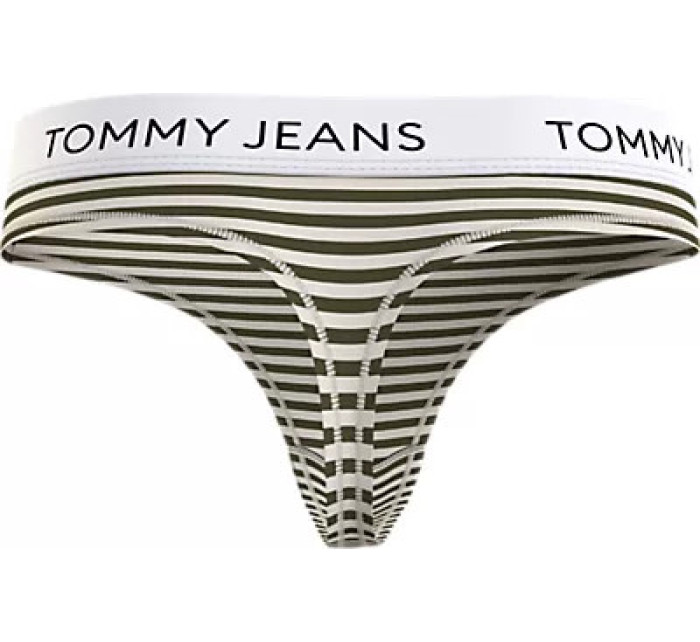 Close to Body Dámské kalhotky THONG PRINT (EXT SIZES) UW0UW046920DS - Tommy Hilfiger