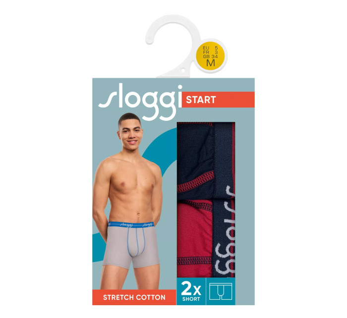 sloggi men Start Short C2P box - BLUE - DARK COMBINATION - SLOGGI BLUE - DARK COMBINATION - SLOGGI