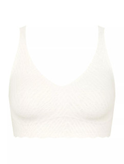 Dámská podprsenka ZERO Feel Bliss Bralette - WHITE - bílá 00GZ - SLOGGI