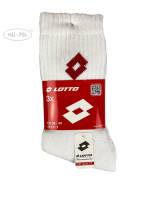 Raj-Pol Ponožky 3Pack Frotte Lotto White