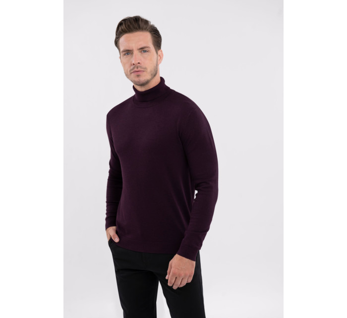 Sweater model 20675310 Burgundy Melange - Volcano