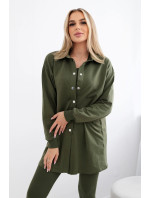 set top a legíny khaki model 20196698 - K-Fashion