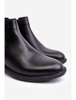 Pánské Chelsea Boots Low Black Dymidi