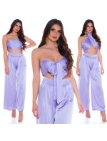 Sexy Sommer Set Wide Leg Pants+3in1 Bandeau Top