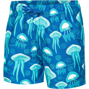 AQUA SPEED Plavecké šortky Finn Blue/Jellyfish Print