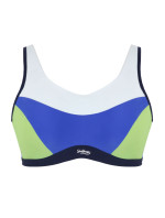 Non Padded Sports Bra blue model 20250886 - Sculptresse