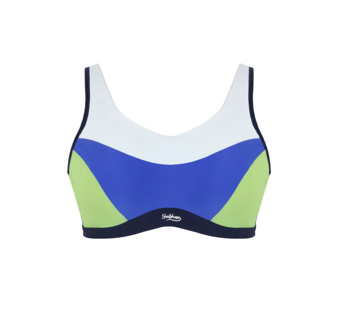 Non Padded Sports Bra blue model 20250886 - Sculptresse