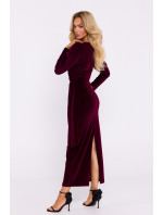 Made Of Emotion Dress M828 Maroon