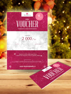 Elektronický dárkový voucher 2000 Kč