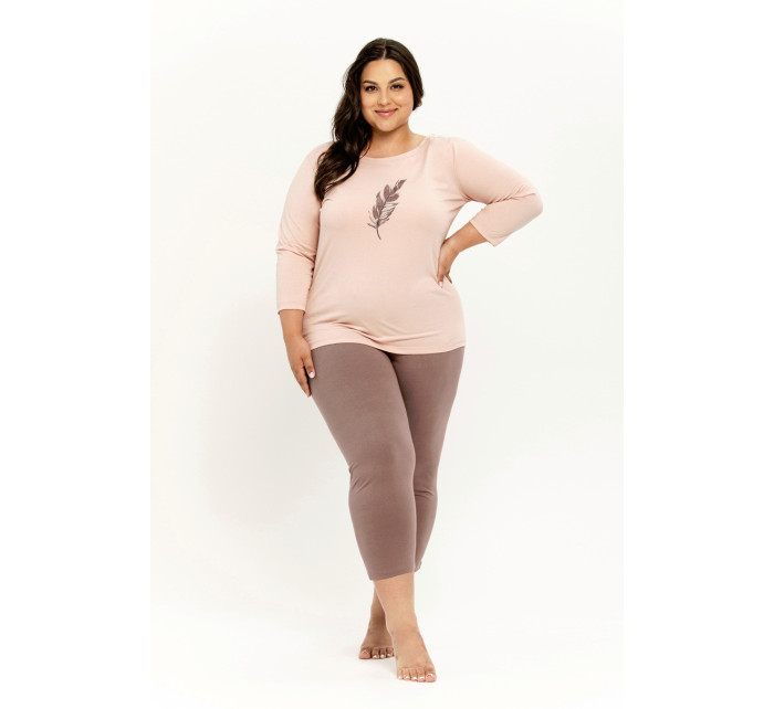 Dámské pyžamo Jane 3289 2XL-3XL